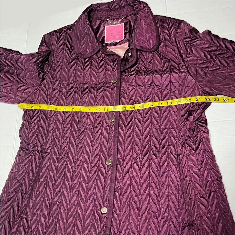 Kate Spade New York Long Quilted Coat - Picture 5 of 11